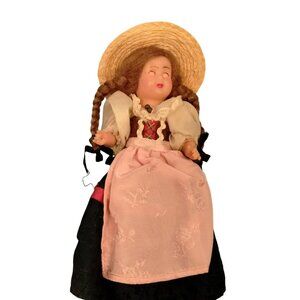 Ivanna Lugano Doll Switzerland Circa Original Box Vintage 1960'S